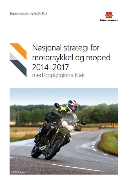 Nasjonal strategi for MC og moped Motorsykkel utgjør bare 5% av kjøretøyparken i Norge, men står for hele 20% av dødsulykkene Det er ikke slik at antall MC-ulykker øker, men man har ikke samme