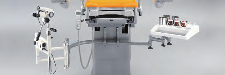 medi-matic Serie 115 Ekstra tilbehør for gynekologi 3 1 2 4 101.