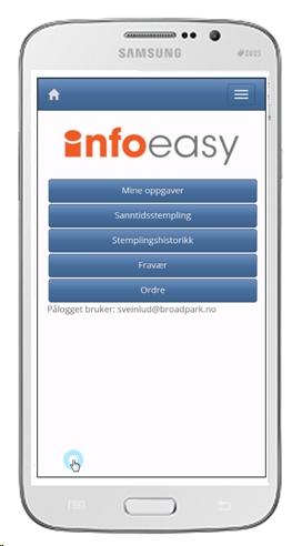 5. Infoeasy Mobilklient / web løsning NY MOBILKLIENT! Vi tilbyr nå infoeasy som mobil løsning - primært for verkstedsbransjen.