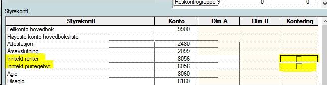 3.1.3. Mottak data fra bank, bokføring av renter og gebyr Benyttes KID på purringer fra innfordringsrutinen - vil programmet avlevere en egen KID kalt "overordnet KID".