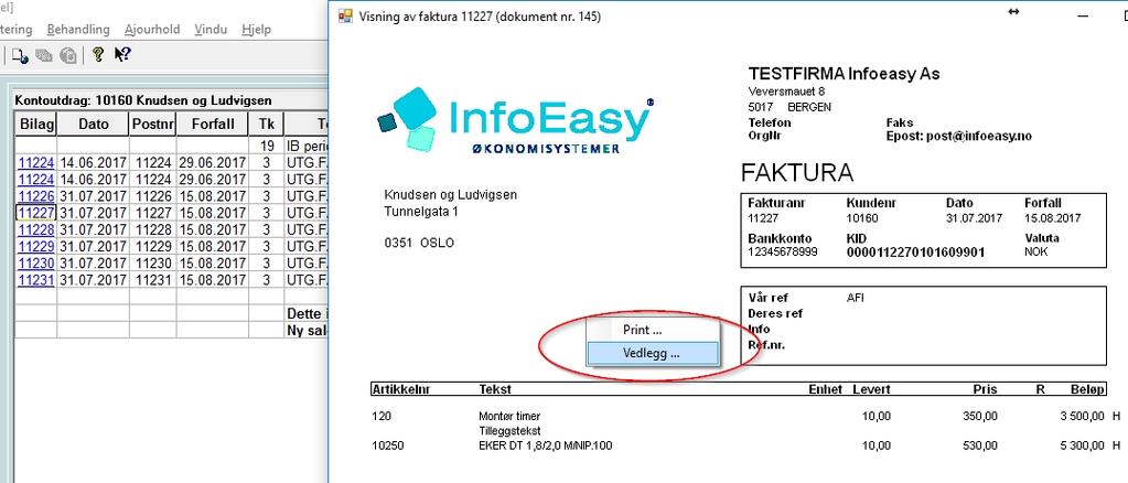 Identifisering og kontering av innbetalt renter og gebyr: Når mottak av data fra bank kjøres og filen inneholder en overordnet KID - dvs.