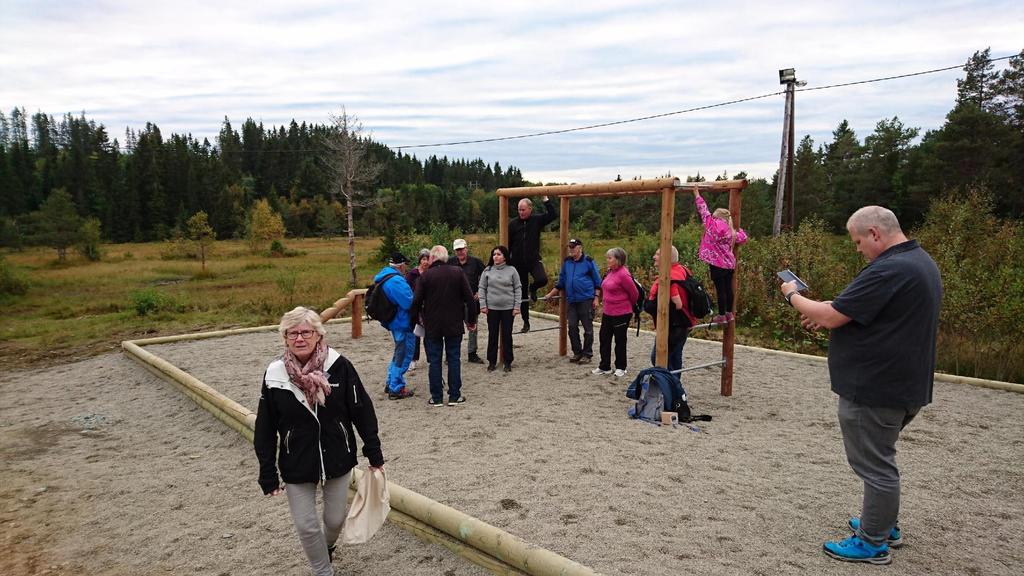 Oppgradering av Skileiken, ved inngangen til marka