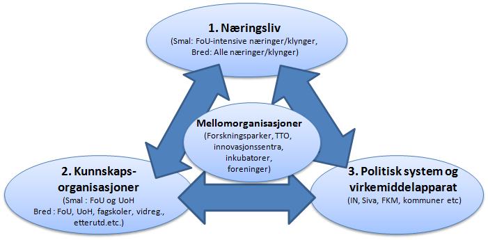 Hovedperspektivet i kartleggingen: