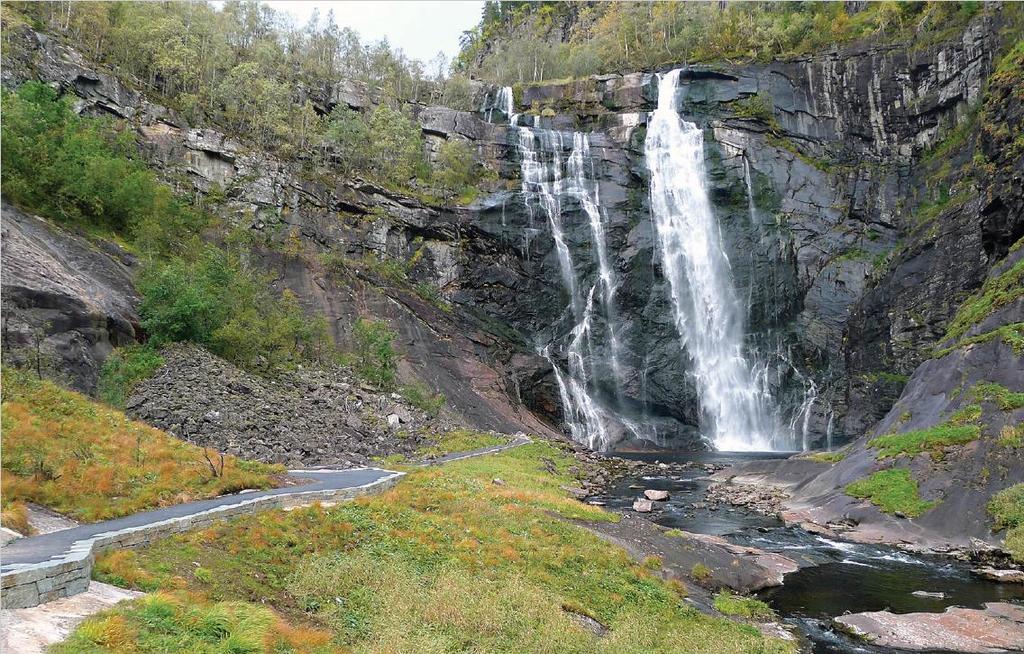 Skjervsfossen naturvandring, Granvin -