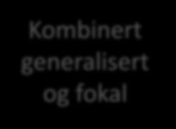 generalisert og fokal Ukjent