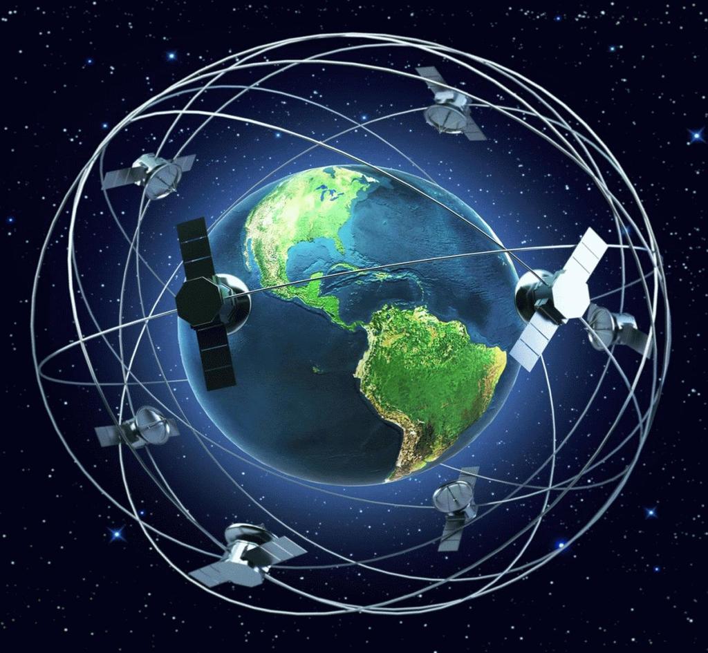 dekning GPS, GLONASS, Galileo (MEO) BeiDou