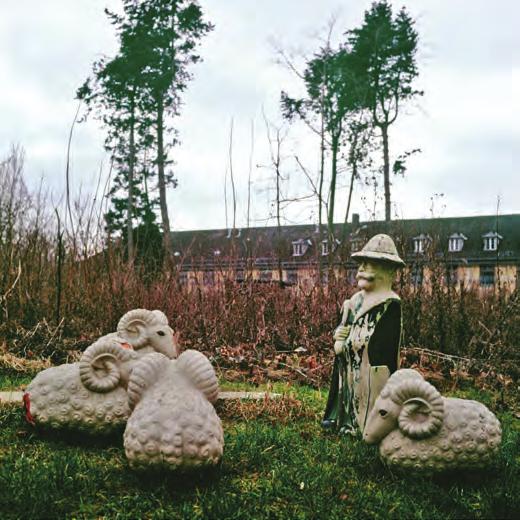 Hortus conclusus, middelformat på duratrans lyskasse. 50 50 12cm ( foto: Frauke Materlik). Utstillingen ble arrangert i forbindelse med byens 700-års jubileum.