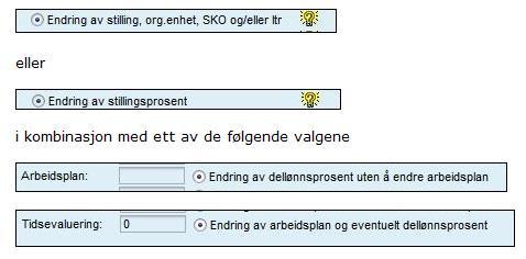 YHR_STILLINGSENDRING I noen tilfeller sendes e-skjemaet til kontroll i DFØ etter godkjenning av Godkjenner 2, men før