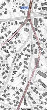 6.4 Tidligere utredet bybanealternativ til Furulund Fra Lysaker ble det i forrige runde utredet en bane som skulle til knyttes det eksisterende traseen på Lilleakerbanen.