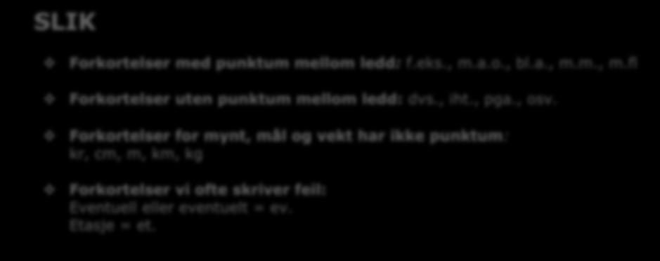 3. Fasttelefon skrives i fire grupper på to og to tall. 4. Femsifret nummer skrives uten mellomrom. 5. År: Angi tidsrom i formen 2010 2015.