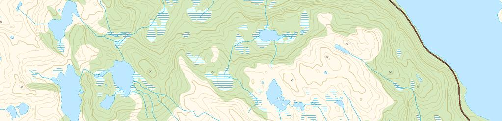 Moll 425 285 250 361 Olemunnselv- vatnet 245 Mollvika 245 Storelvvatnet 419 359 324 Skipbåtnesvarden 2 442 395 275 Storvika 73 Skreddarelv- 236 475