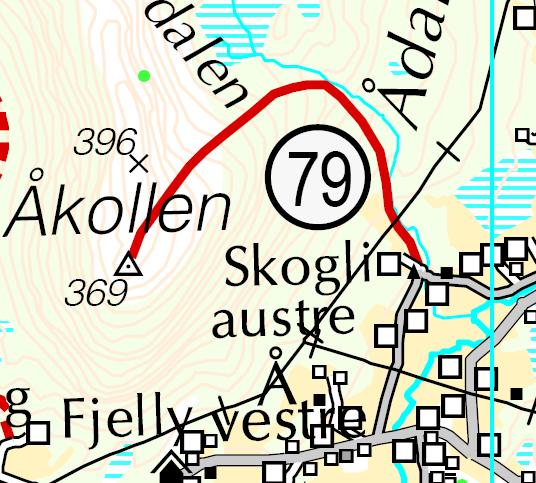 Fra toppen kan en se utover hele Andsfjorden, med øyer og gamle øyvær. Horisonten mot nord er et flott syn på en klar dag.