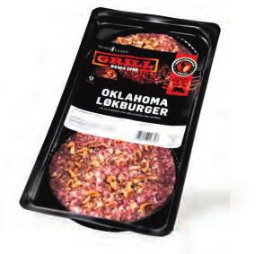 stk OKLAHOMA ONION BURGER Fersk, Nordfjord, 300g,