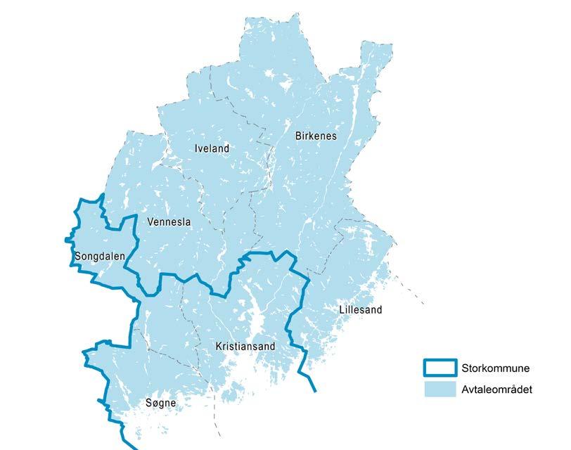 SITUASJONSBESKRIVELSE :: BYUTREDNING KRISTIANSANDSREGIONEN 2.