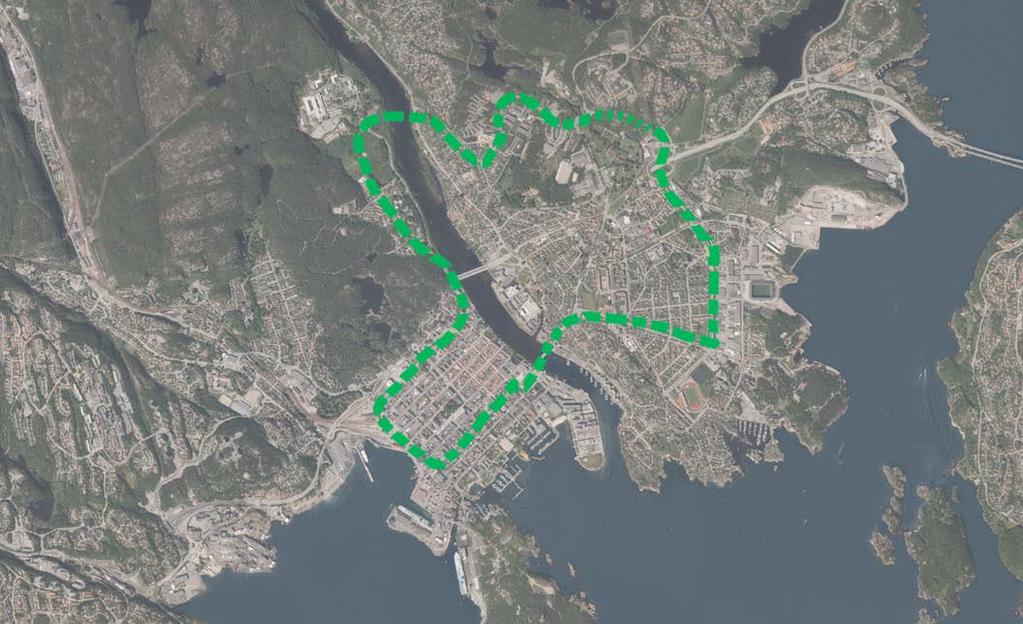 GRUNNLAGSDOKUMENT FOR BYMILJØAVTALE FOR KRISTIANSANDSREGIONEN :: BYUTREDNING KRISTIANSANDSREGIONEN Sykehuset Universitetet Bjørndalen Lund Marviksletta Rutebilstasjon Fergeterminal Jernbanestasjon