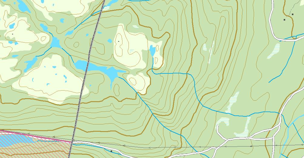 Raudtjernfjellet (Kongsberg, Buskerud). atnet 571 Areal 2.