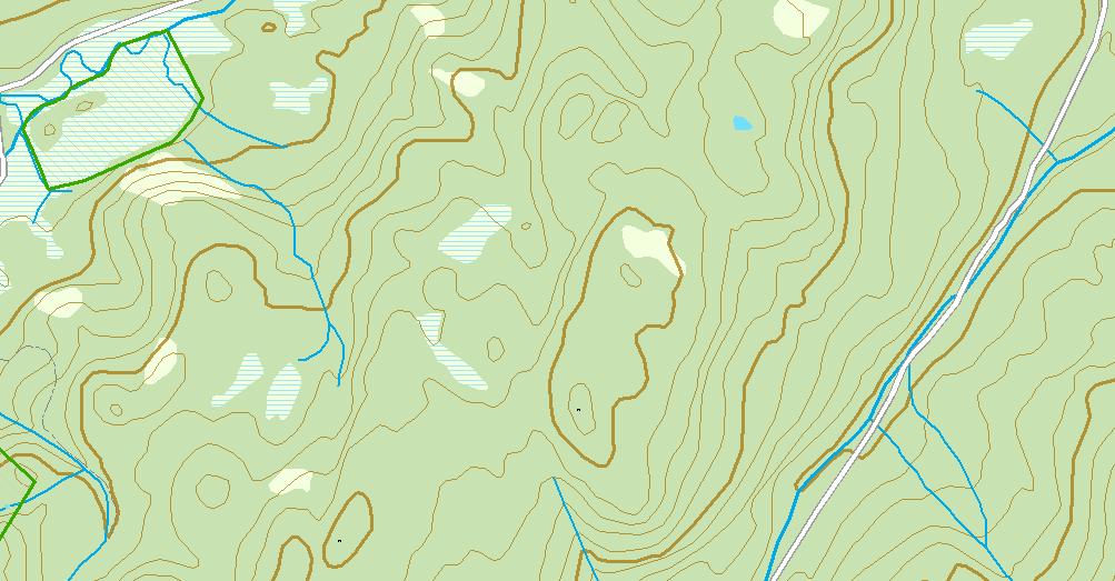 Fossbufjellet (Gjerstad, Aust-Agder). Areal 2.