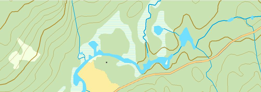 område Alternativ grense Kjerneområde/ pri. naturtype dalen Rødlistet NIN Tidligere registreringer Omr.