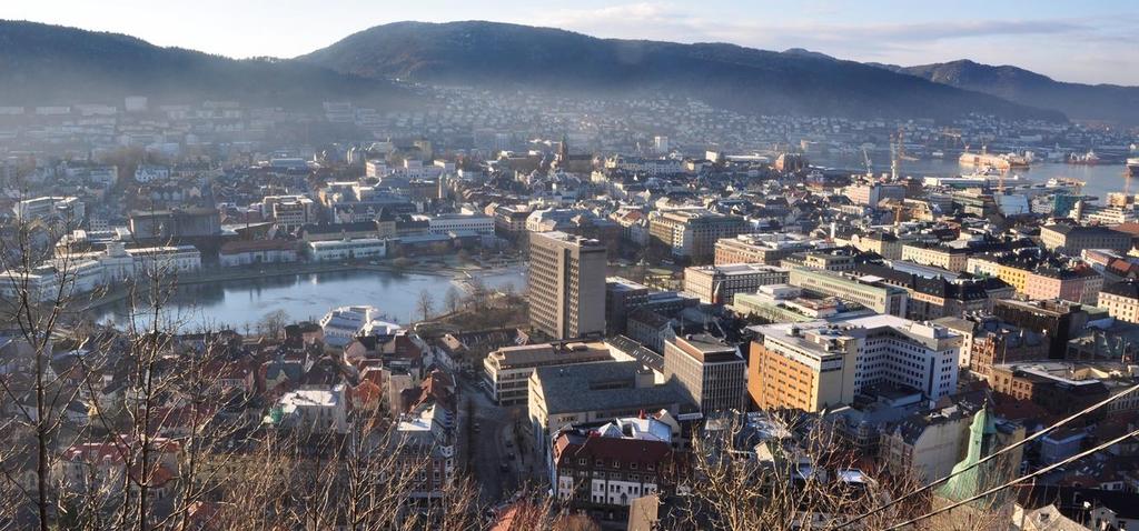 3 Måleresultater passive NO 2 - målere Nitrogendioksid er det forurensingselementet som er mest problematisk for Bergen i forhold til forskriftens krav.