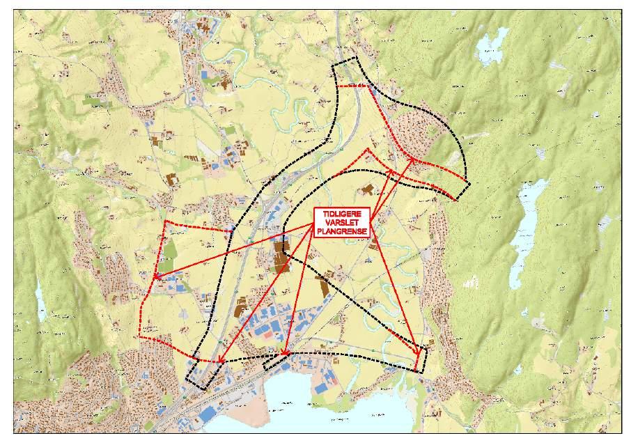 17 Illustrasjonen viser justeringer i varslet planområde. 3.2. Grunnforhold Kart fra ngu.