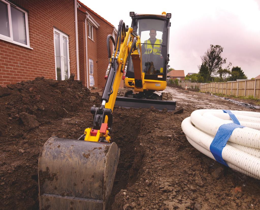 YTELSE OG PRODUKTIVITET SAMTIDIG SOM EN JCB 808/800