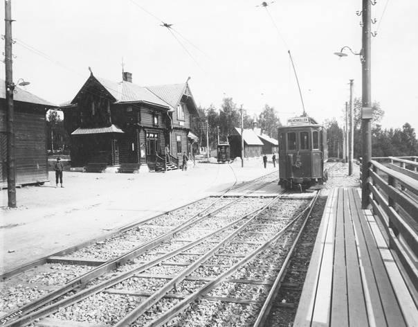 Slemdal stasjon ca. 1900.