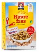 Og her står havregryn oppført som første ingrediens. Hver kjeks veier litt mer enn en Mellombar, totalt 30 gram.