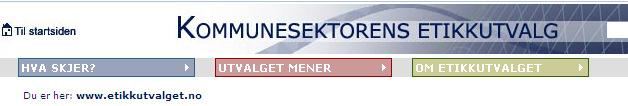 Kommunesektorens etikkutvalg Kommunesektorens etikkutvalg tar opp etiske spørsmål og gir råd til kommuner, fylker og til KS.