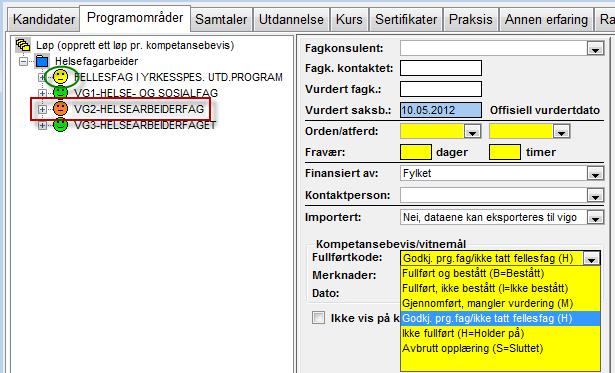 REGISTRERING SAMTALER REALKOMP.