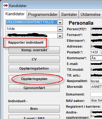 REGISTRERING SAMTALER REALKOMP.