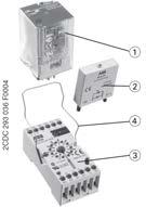 EPR - Elektroniske produkter og reléer Pluggbare universalreléer CR-U (-pin/-pin) 0 Elnr: Betegnelse: Min. Pakn.