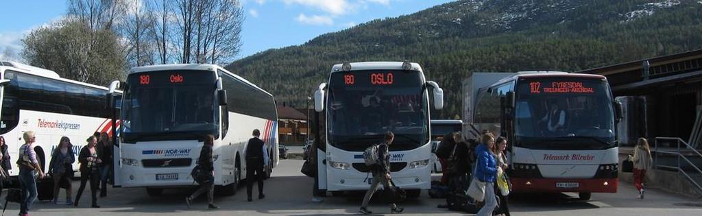 Telemark Bilruter Hovedkontor i Seljord Avdelingskontor Skien,