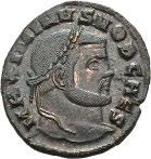 kr. 14718 01 200 775 MAXIMINUS II 310-313, Æ follis, Heraclea