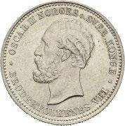 21 0 14 000 845 2 kroner 1892 NM.