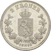 NM.26 01 4 500 849 2 kroner 1898 NM.