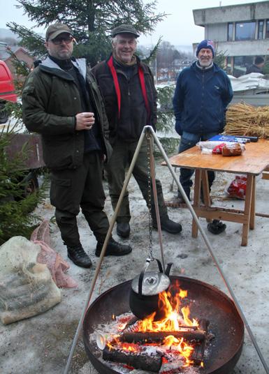 og andre matprodukter, inne og utendørs i Borggården, samt