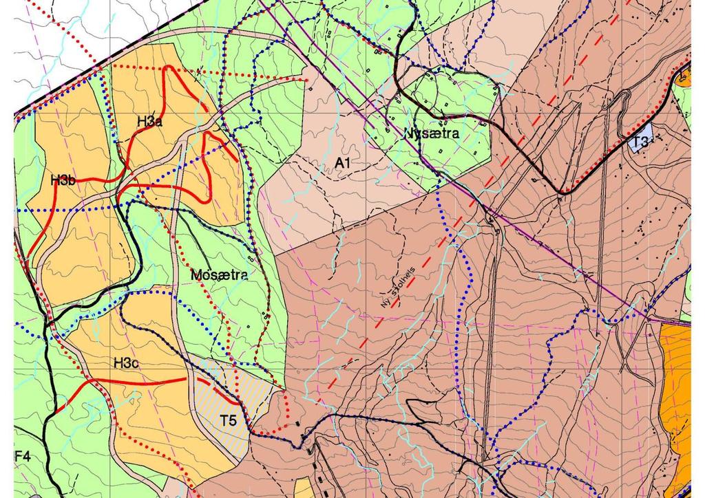 Reguleringsplan Gondoltoppen Hafjell Alpinsenter AS side 8 Gondoltoppen Reguleringsplan: Området ligger delvis inne på vedtatt reguleringsplan for Mosetertoppen