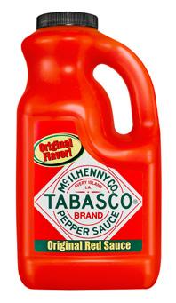 15 % Ingefær, hakket Chili, hakket TABASCO Pepper Sauce 18 x 250 g Ingefær er roten til en plante, smaksrik og