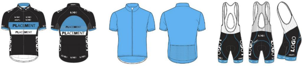 Jersey tekn-isk toppjakke og Performance BC Bib Shorts 2.0.