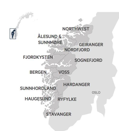 Fjord Norge AS Etablert i 1993 i sitt 23. driftsår NOK 5,5 mill.