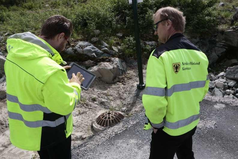 Foto: Powel AS Selv store ledninger håndteres i egen