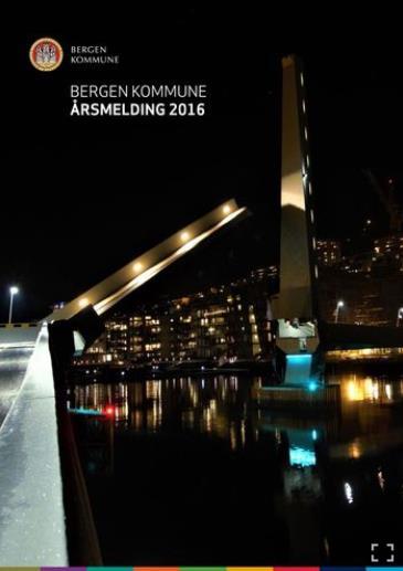 Årsmelding 2017 Ambisjon: Digital årsmelding produsert gjennom Framsikt Utfordring: Ønsker å også kunne presentere resultatene organisatorisk Layout bilder og