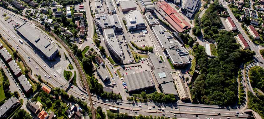 Arealene er oppgradert meget god standard Garderober, dusjer, sykkelparkering Parkering Ole-Jacob Leirskar