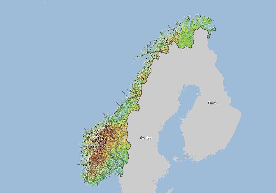 TROMSØ DREVJA Nordland fylke BODØ VÆRNES Nord Trøndelag fylke ØRLANDET Sør Trøndelag fylke SETNESMOEN Møre og