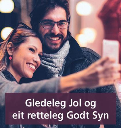 JOLESTRI MED GLEDE I Kan du tenkja deg noko trivelegare enn å gje vekk godt syn i jolegåve?