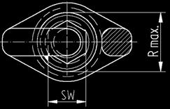 ØYEUTTER - VR ANSCHLAG- PUNKTE STARPOINT øyemutter VR, den absolutte stjernen blant øyemutterne Iht. maskindirektivet 2006/42/EG n 4 ganger sikrere.