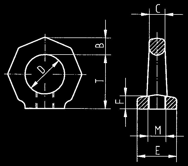 RS- 12/ R- 12 0,4 18 13 12 30 30 12 41 0,20 12101407 12121407 RS- 14/ R- 14 0,8 21 15 14 35 35 14 48 0,25 12101610 12121608 RS- 16/ R- 16(*) 1 (*0,8) 24 15 14 35 35 16 48 0,30 12101810 12121812 RS-