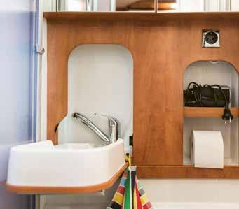 Dine fordeler: Kompaktbadet Komfort på minste rom takket være toalett som kan svinges