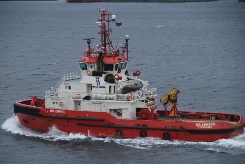 Ankring - dregging Tide Carrier ankret mandag 20/2 om kvelden på Karlsmedgrunnen. Skulle vente på papirer. Opplyste at alt var i orden. Dette var også bekreftet av losene tidligere på dagen.