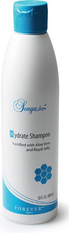 Sonya Hydrate Shampoo og Conditioner Ekstra pleiende produkter som gjør håret mykt, glansfullt og enkelt å style. Inneholder blant annet Aloe vera, Royal Jelly, jojobaolje og hveteproteiner.